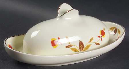Autumn Leaf 1/4 Pound  Winged Covered Butter