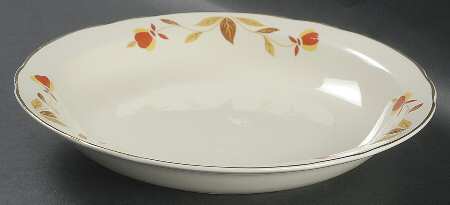 Autumn Leaf Rim Soup Bowl