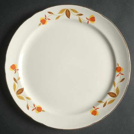 Autumn Leaf Breakfast Plate
