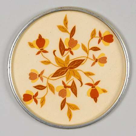 Autumn Leaf Metal Back Coaster