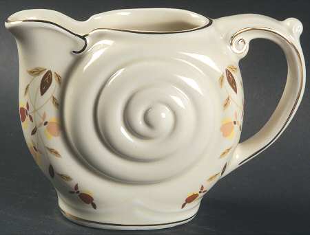 Autumn Leaf Nautilus Creamer