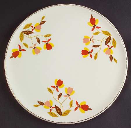 Autumn Leaf Cake Plate