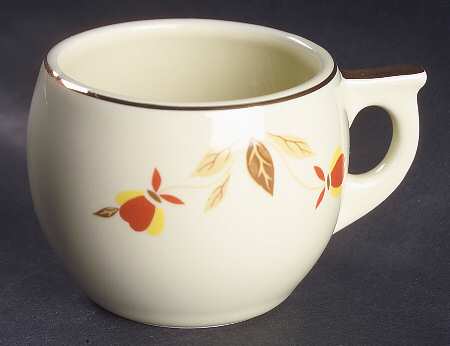 Autumn Leaf Punch Cup by Hall