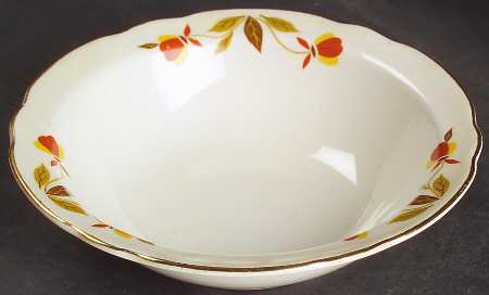 Autumn Leaf Rim Cereal Bowl