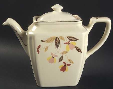 Autumn Leaf 1978 Newport Teapot & Lid
