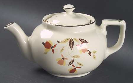 Autumn Leaf Boston Teapot & Lid