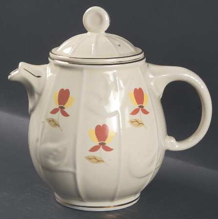 Autumn Leaf Birdcage Teapot & Lid