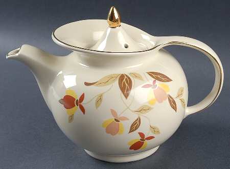 Autumn Leaf Windshield Teapot & Lid