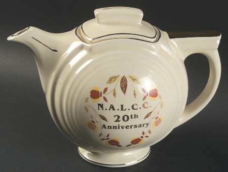 Autumn Leaf Basketball Teapot & Lid