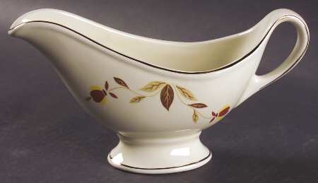 Autumn Leaf Open Sauce Boat