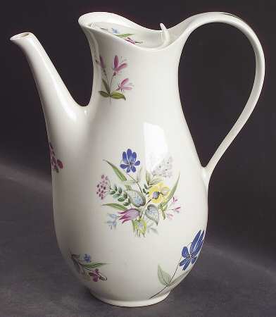 Bouquet Coffee Pot & Lid