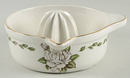 Cameo Rose China Reamer/Juicer