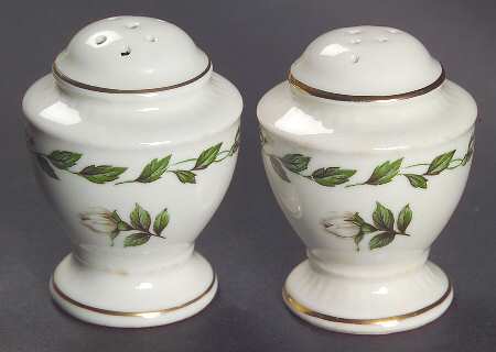Cameo Rose Salt & Pepper Set