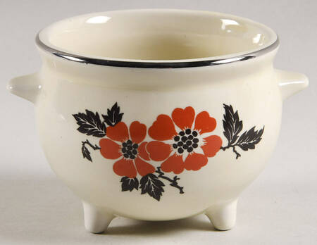 Red Poppy (Platinum Ring) Candy Corn Kettle
