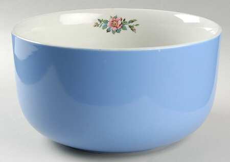 Rose Parade 9" Straight Sided Bowl (No Embossed Rings)