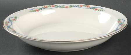 Wildfire (Gold Trim) Rim Soup Bowl