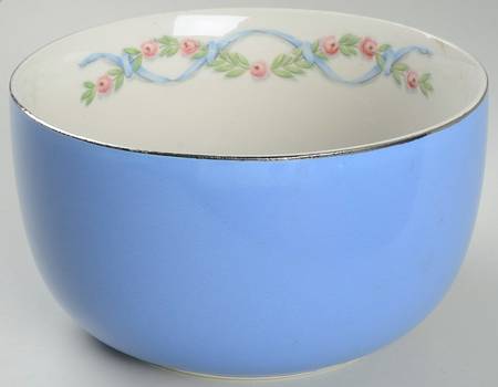 Wildfire (Gold Trim) 7" Straight Sided Bowl (No Embossed Rings)