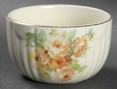 Yellow Rose Custard Cup