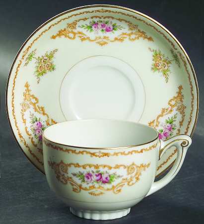 Melody Flat Cup & Saucer Set