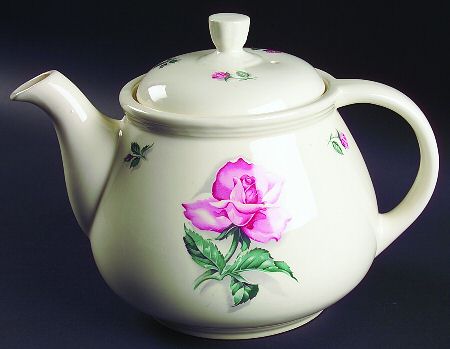 Rhythm Rose Teapot & Lid