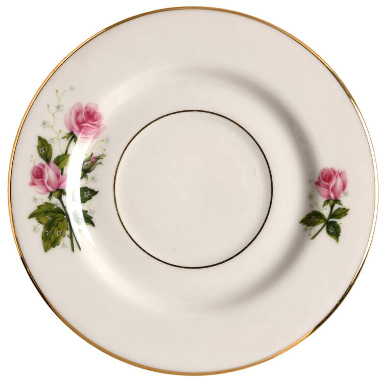 Provincial Rose Saucer
