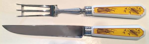 Chasse Yellow 2-Piece Carving Set