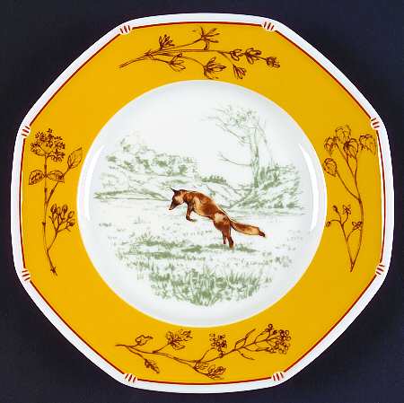 Chasse Yellow Bread & Butter Plate