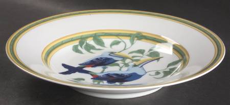 Toucans (Birds) Large Rim Soup Bowl