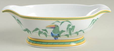 Toucans (Birds) Open Sauce Boat