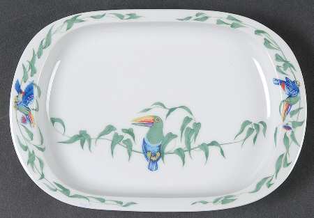 Toucans (Birds) Pickle Dish