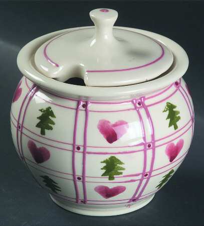 Hearts & Trees Sauce Jar & Lid