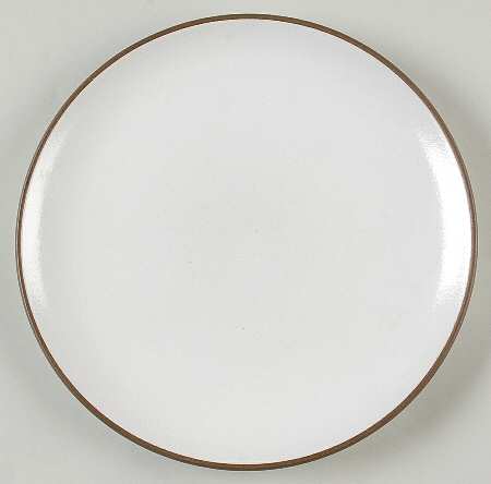 Opaque White (Coupe Shape) Salad Plate