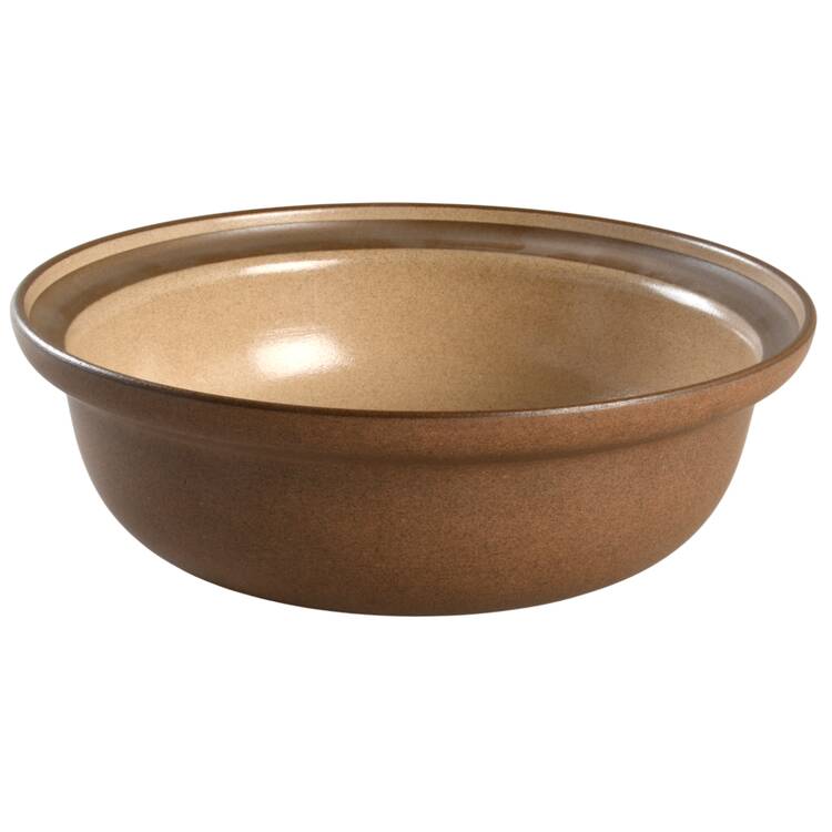 Sandalwood (Coupe Shape) 2 Qt Round Covered Casserole No Lid