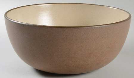Sandalwood (Coupe Shape) 10" Large Salad Serving Bowl