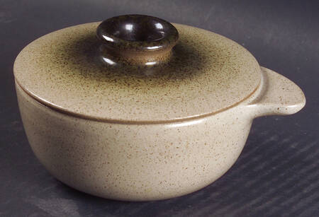 Sea & Sand (Coupe Shape) Individual Casserole & Lid