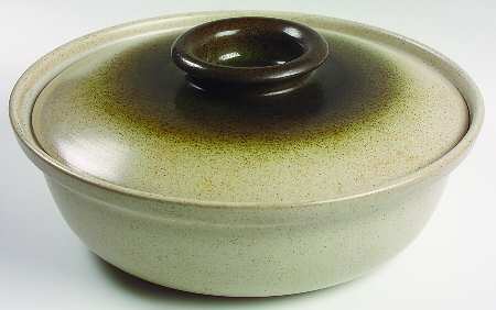 Sea & Sand (Coupe Shape) 2.75 Qt Round Covered Casserole