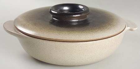 Sea & Sand (Coupe Shape) 2 Qt Round Covered Casserole