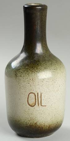 Sea & Sand (Coupe Shape) Oil Cruet No Stopper