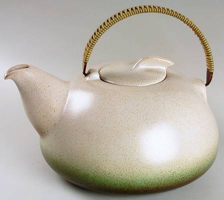 Sea & Sand (Coupe Shape) Teapot & Lid