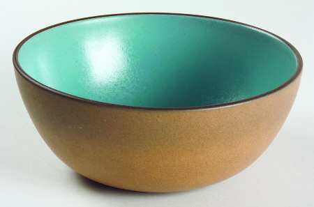 Turquoise (Coupe Shape) 8" Round Vegetable Bowl