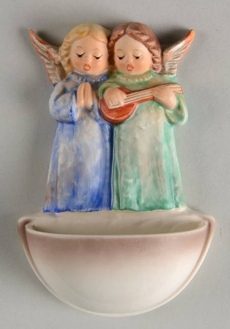 Angel Duet-Holy Water Font by M.I. Hummel