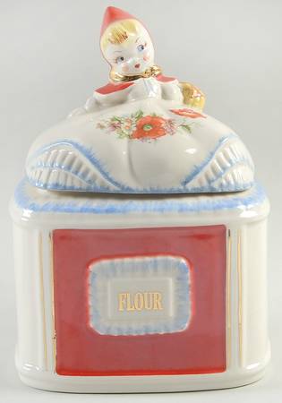 Little Red Riding Hood Flour Canister & Lid