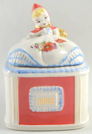 Little Red Riding Hood Coffee Canister & Lid