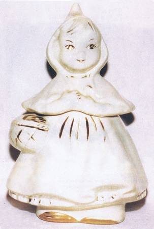 Little Red Riding Hood Cookie Jar & Lid