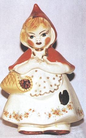 Little Red Riding Hood Cookie Jar & Lid