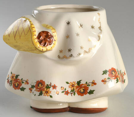 Little Red Riding Hood Cookie Jar No Lid