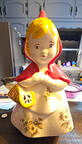 Little Red Riding Hood Cookie Jar & Lid #28
