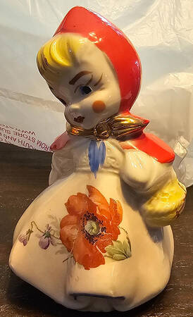 Little Red Riding Hood Tall Salt Shaker