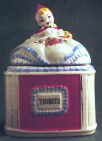 Little Red Riding Hood Tidbits Canister & Lid