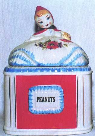 Little Red Riding Hood Peanuts Canister & Lid